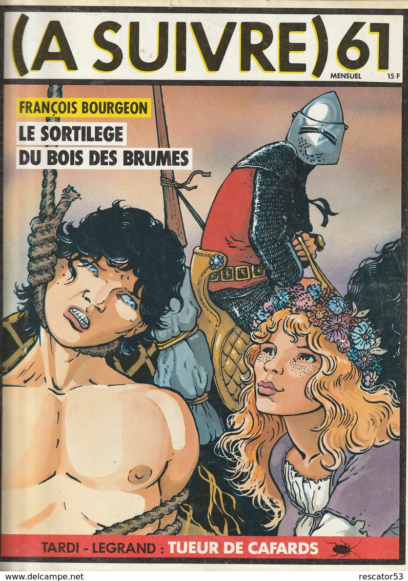 Rare Revue  à Suivre N°61 Février 1983 - Te Volgen