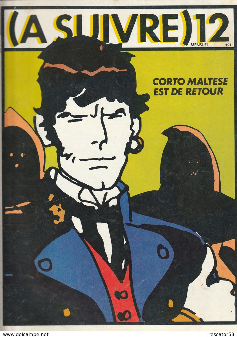 Rare Revue  à Suivre N°12 Janvier  1979 - Fortsetzungen