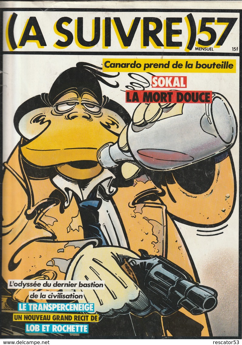 Rare Revue  à Suivre N°57 Octobre 1982 - Te Volgen