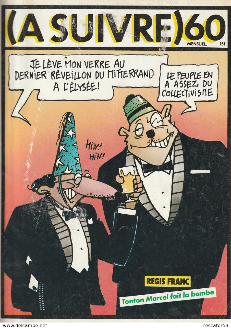 Rare Revue  à Suivre N°60 Janvier 1983 - Da Seguire