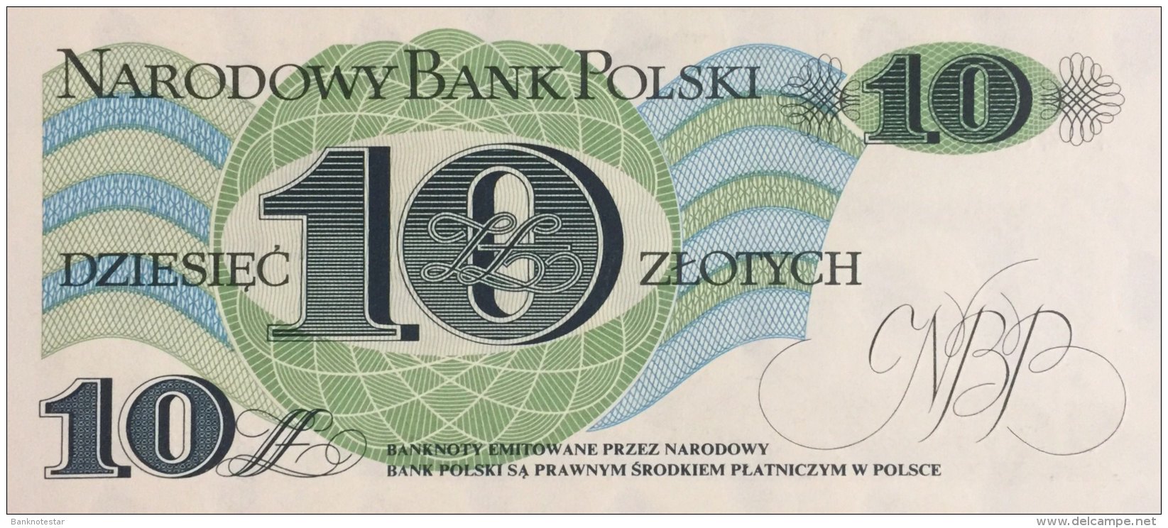 Poland 10 Zloty, P-148a (1.6.1982) - UNC - Poland