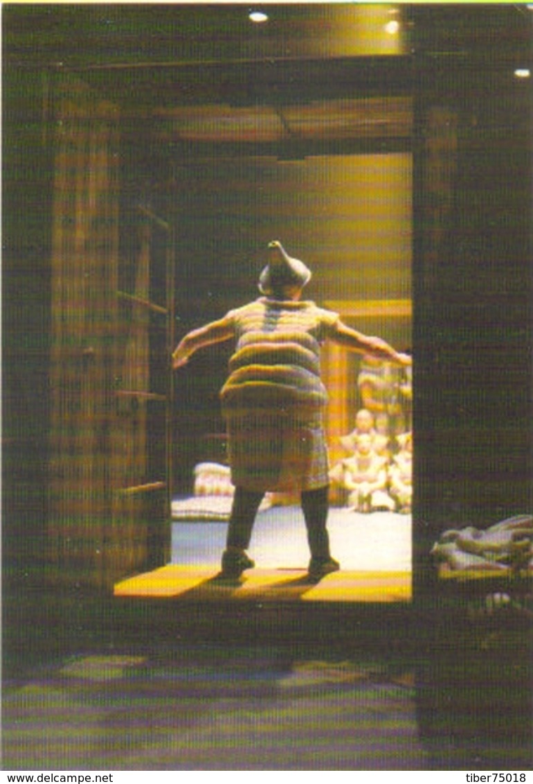 Carte Postale "Cart'Com" (1997) - Centre Dramatique De La Courneuve - UBU Roi D'Alfred Jarry (verso Voeux 1998) - Theatre