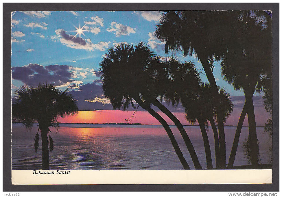 91634/ LUMIERE, Coucher De Soleil, Bahamian Sunset - Controluce