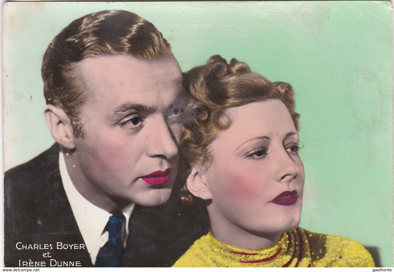 D060 CHARLES BOYER ET IRENE DUNNE - Artisti