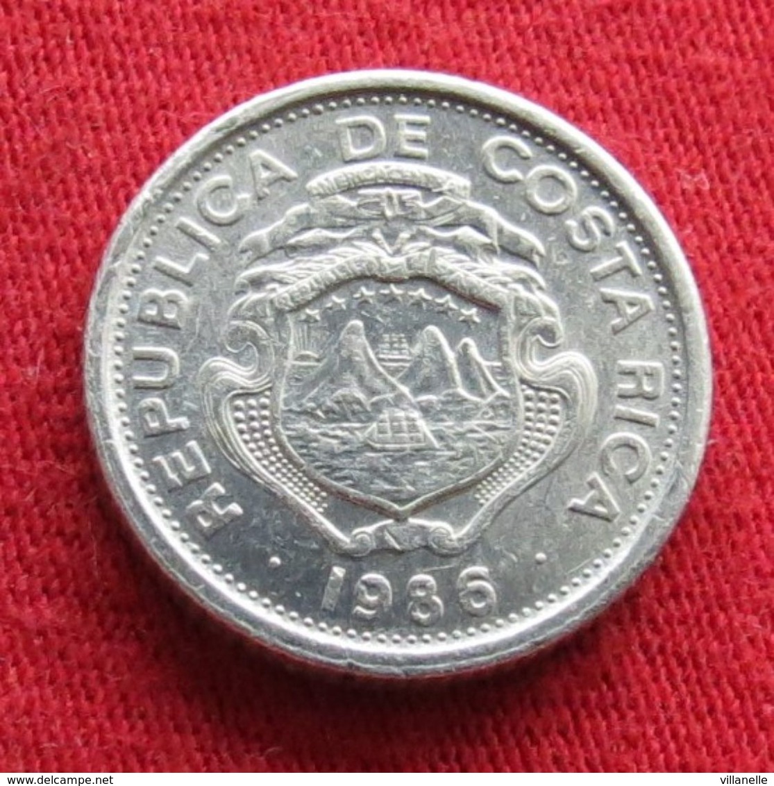 Costa Rica 25 Centimos 1986 KM# 188.3 - Costa Rica