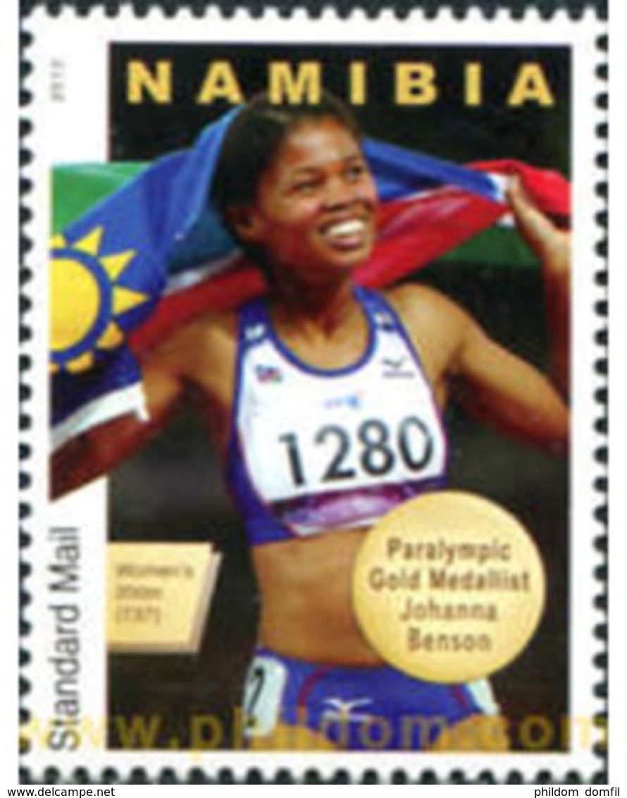 Ref. 310663 * MNH * - NAMIBIA. 2012. PARALIMPICOS DE VERANO LONDRES 2012 - Namibie (1990- ...)