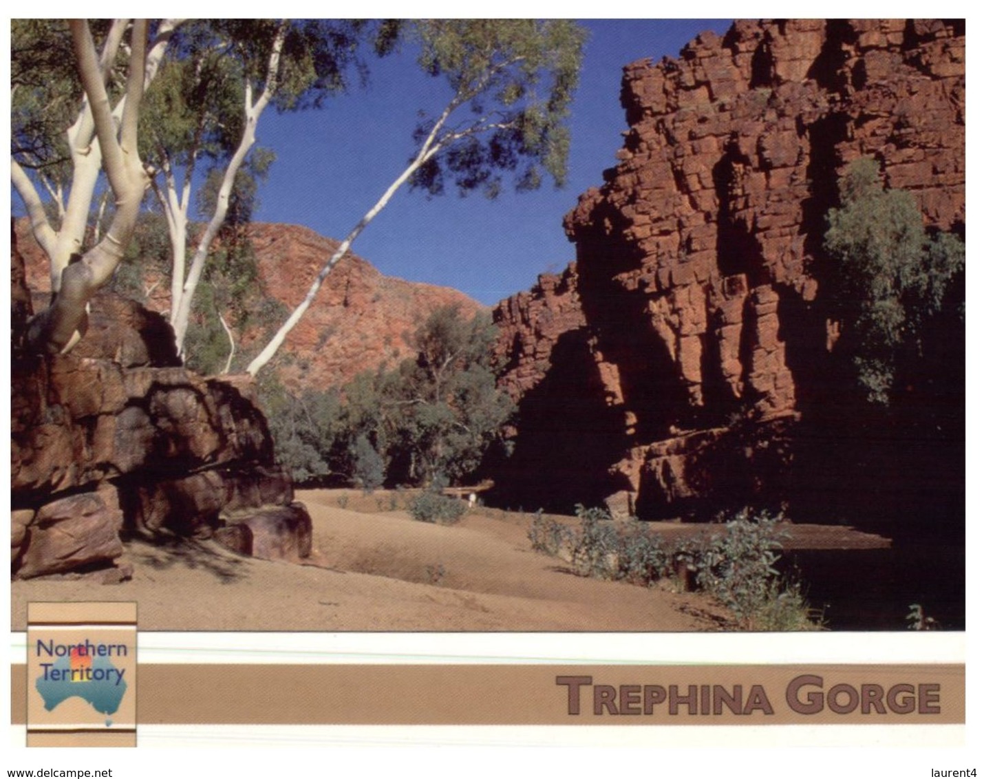 (900) Australia - NT- Trephina Gorge - The Red Centre