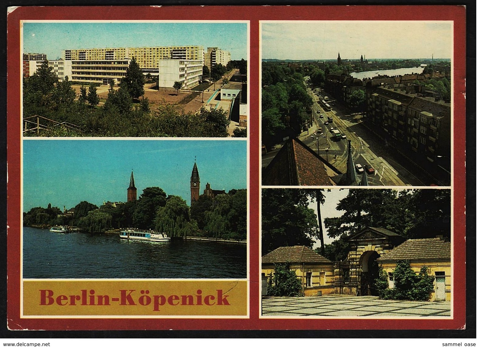 Berlin Köpenick  -  Mehrbild-Ansichtskarte Ca. 1980  (9011) - Koepenick