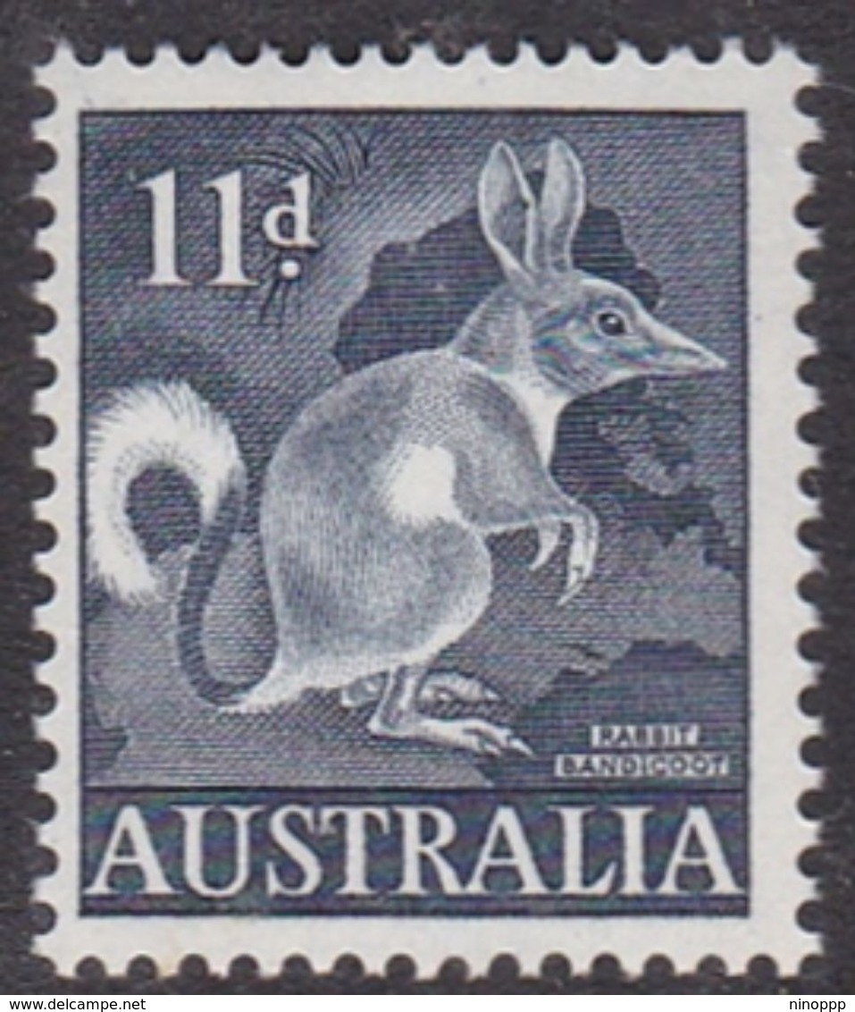 Australia ASC 359h 1961 Bandicoot, Helecon Paper, Mint Never Hinged - Probe- Und Nachdrucke