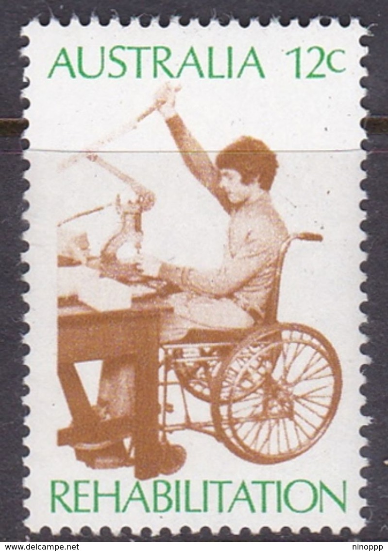 Australia ASC 551 1972 Rehabilitation 12c White Paper, Mint Never Hinged - Proofs & Reprints