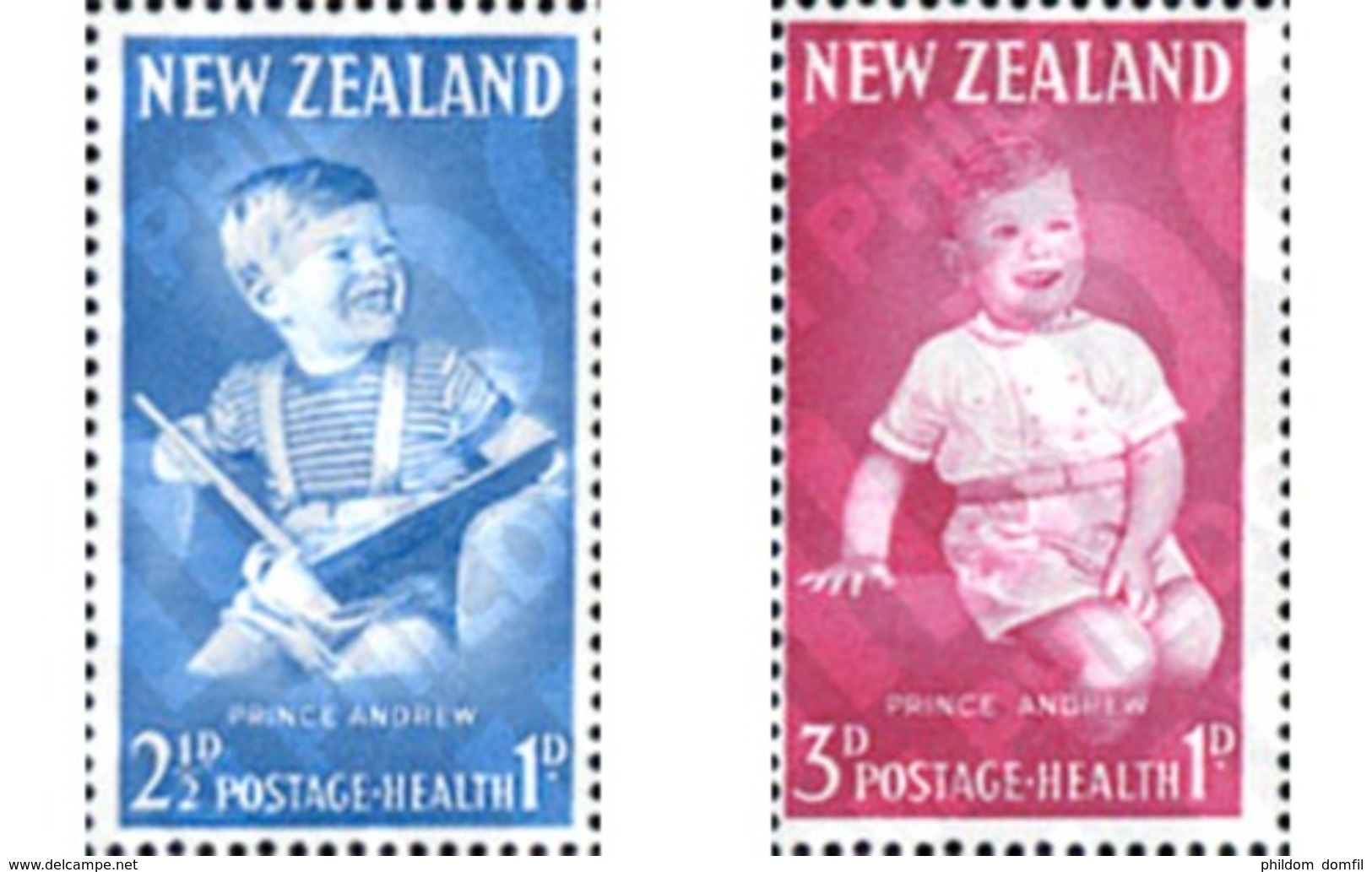 Ref. 134481 * MNH * - NEW ZEALAND. 1963. SURCHARGE IN AID OF HEALTH AND INFANCY . SOBRETASA POR LA SANIDAD Y LA INFANCIA - Familles Royales