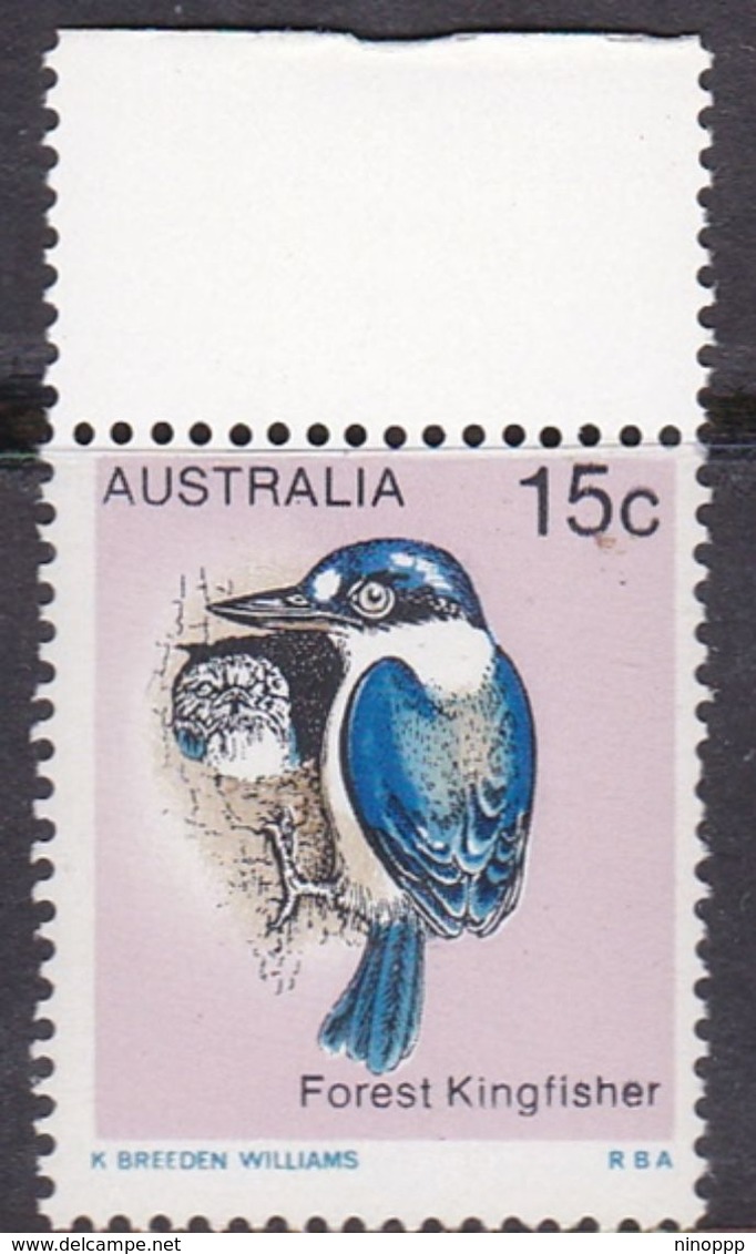 Australia ASC 740 1979 Birds 15c  Kingfisher, Cream Paper, Mint Never Hinged - Prove & Ristampe