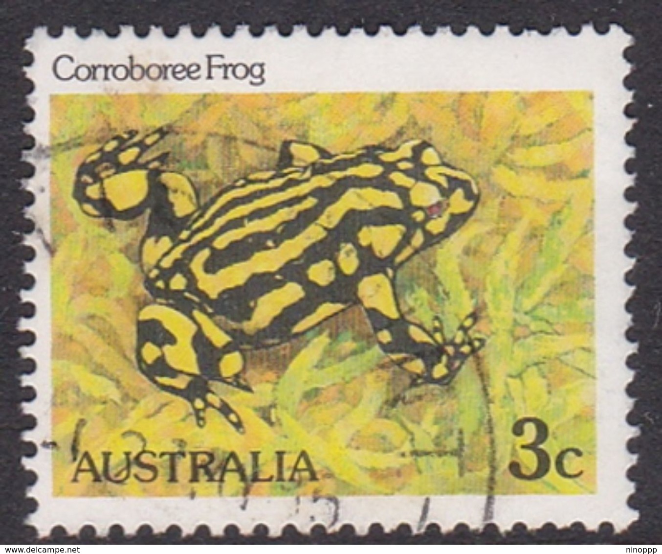 Australia ASC 830a 1982 Animals 3c Frog, Used - Prove & Ristampe