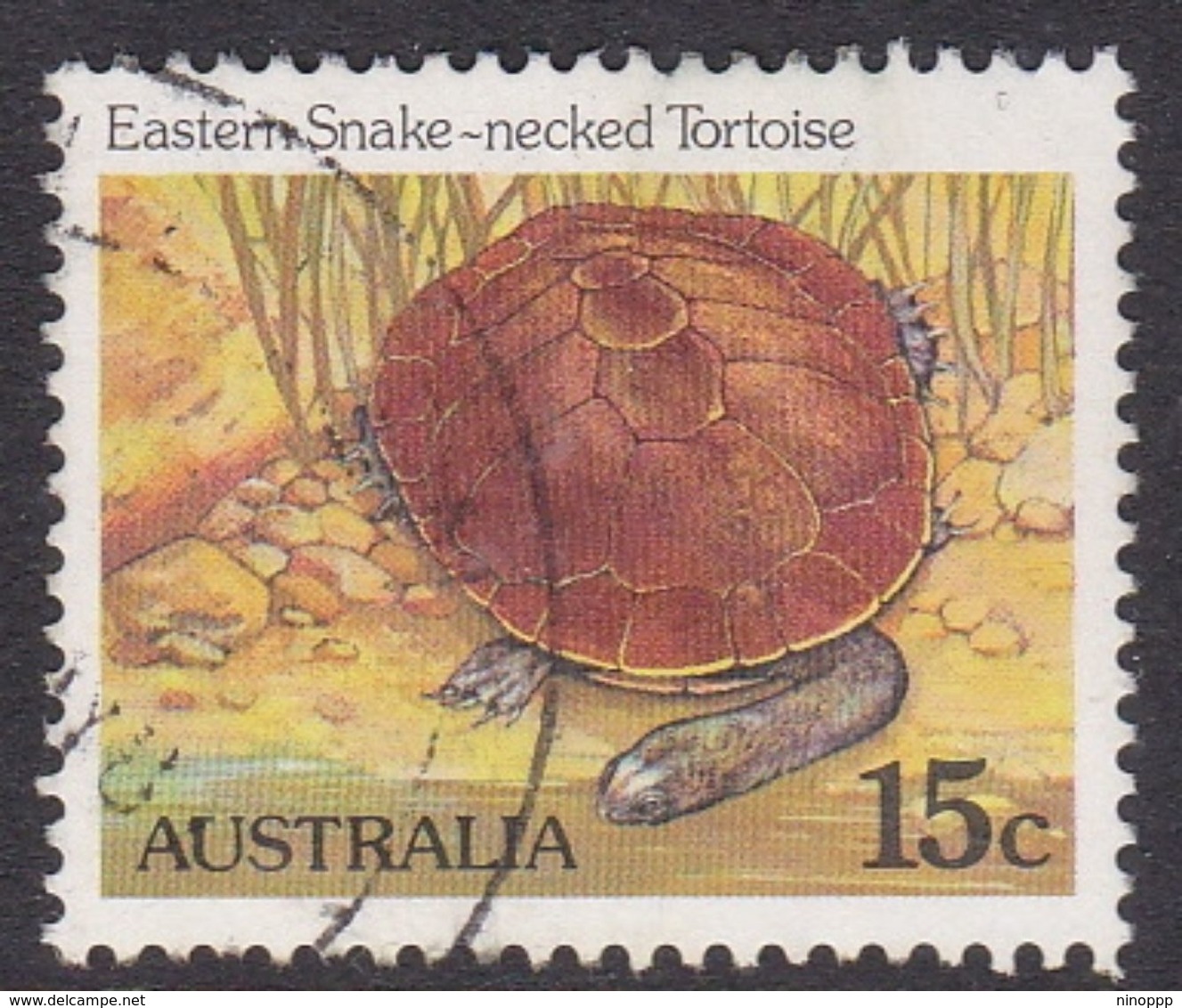 Australia ASC 831a 1982 Animals 15c Tortois Perf 14 X 14.5, Used - Essais & Réimpressions