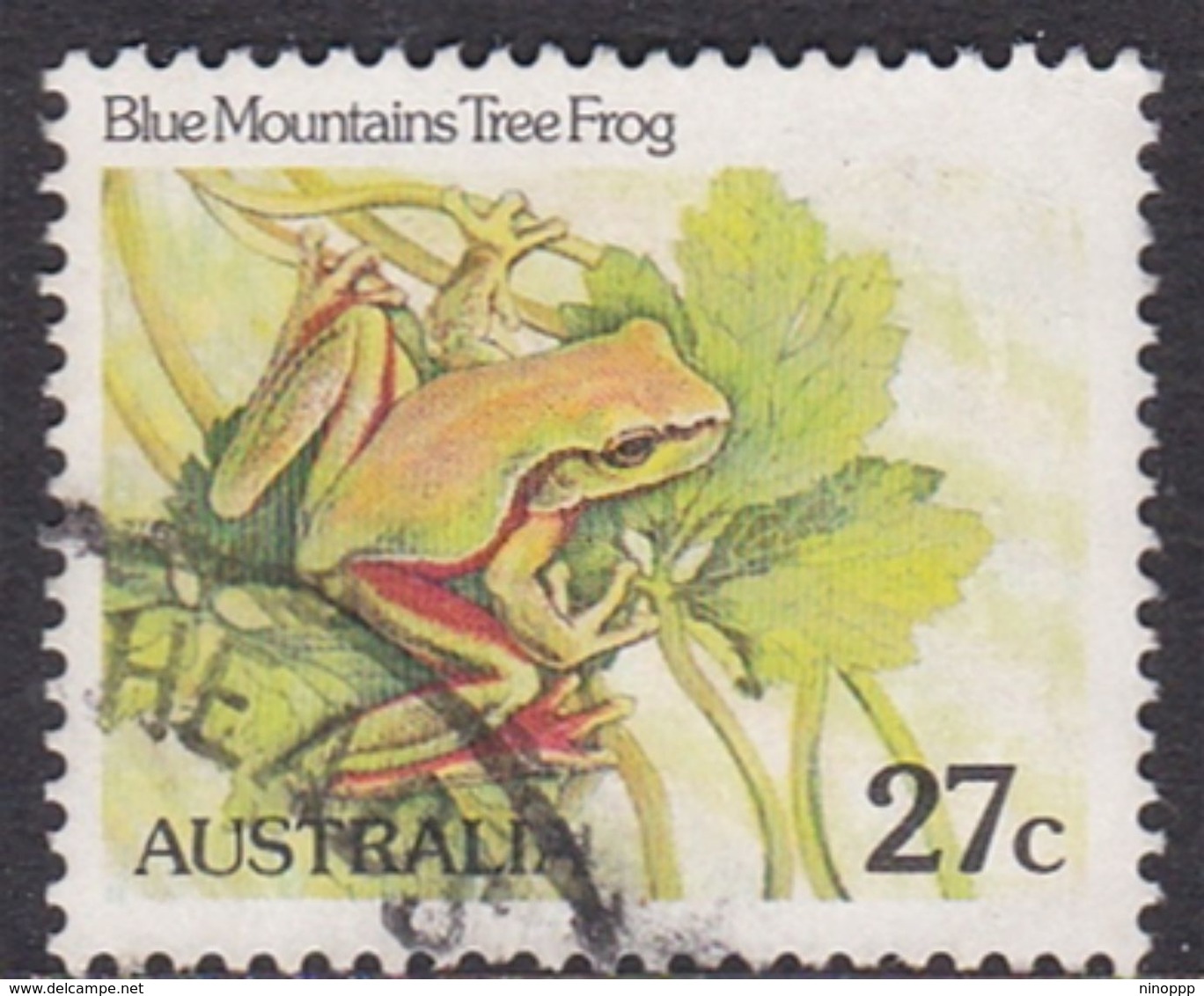 Australia ASC 832a 1982 Animals 27c Frog Perf 14 X 14.5, Used - Essais & Réimpressions