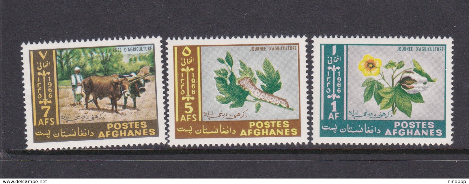 Afghanistan SG 564-566 1966 Agricoltural Day MNH - Afghanistan