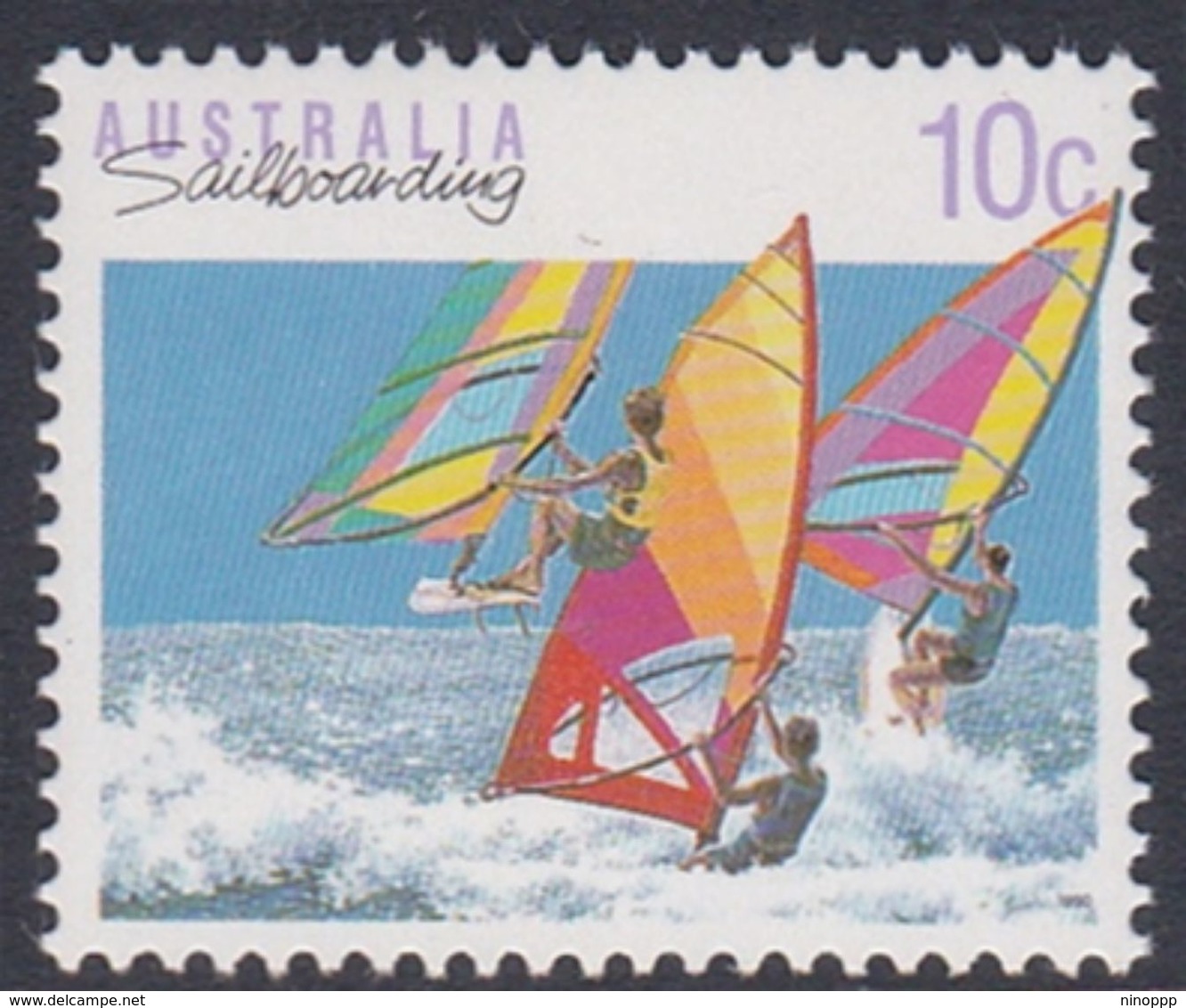 Australia ASC 1228b 1990 Sports 1c Bowling Perf 14 X 14.5, Mint Never Hinged - Probe- Und Nachdrucke