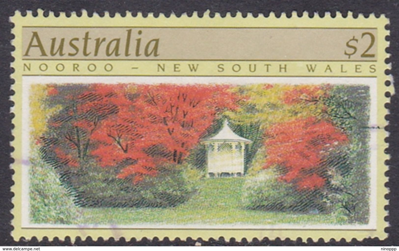 Australia ASC 12014 1989 Gardens $ 2.00 Nooroo Perf 13.5, Used - Ensayos & Reimpresiones