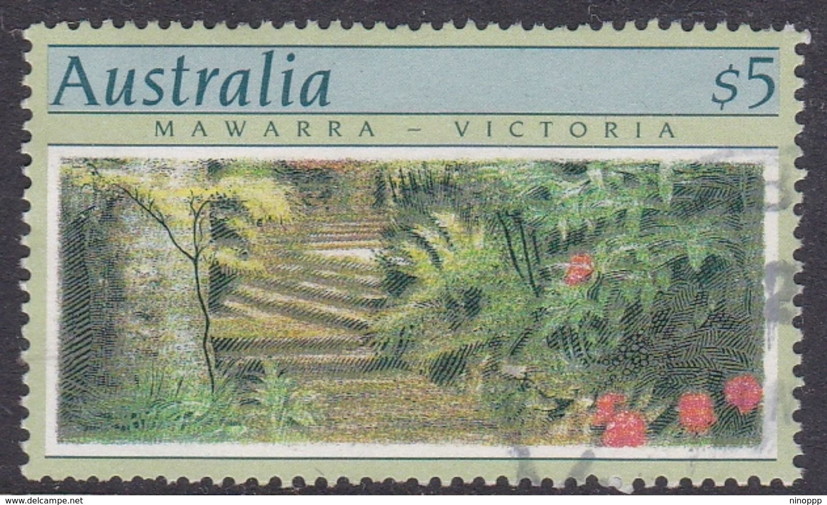 Australia ASC 12015 1989 Gardens $ 5.00 Mawarra Perf 13.5, Used - Prove & Ristampe