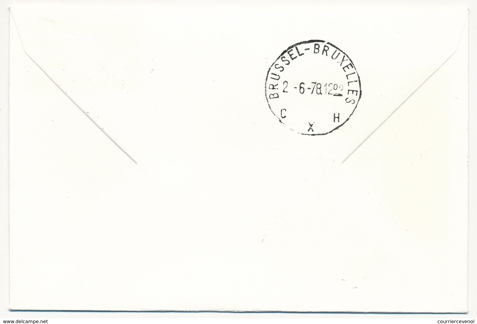 USA / BELGIQUE - 2 Enveloppes SABENA - 1ere Liaison Aérienne - ATLANTA BRUSSELS - 1.6.1978 Et Retour - 3c. 1961-... Lettres
