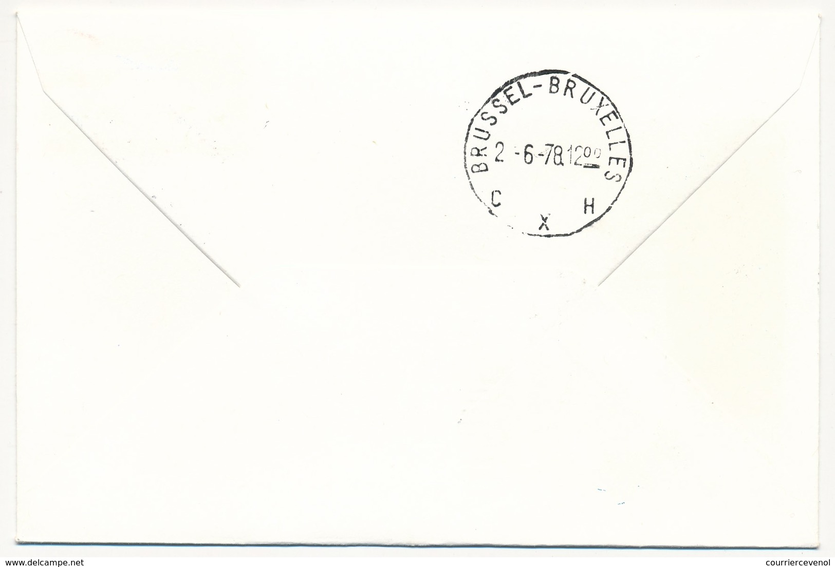 USA / BELGIQUE - 2 Enveloppes SABENA - 1ere Liaison Aérienne - ATLANTA BRUSSELS - 1.6.1978 Et Retour - 3c. 1961-... Briefe U. Dokumente