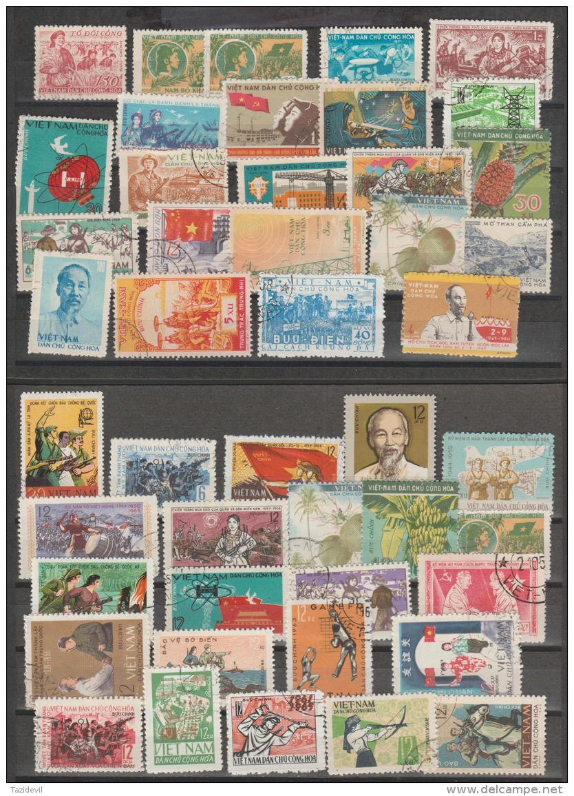 NORTH VIETNAM - Nice Collection Of Mainly Used - Vietnam