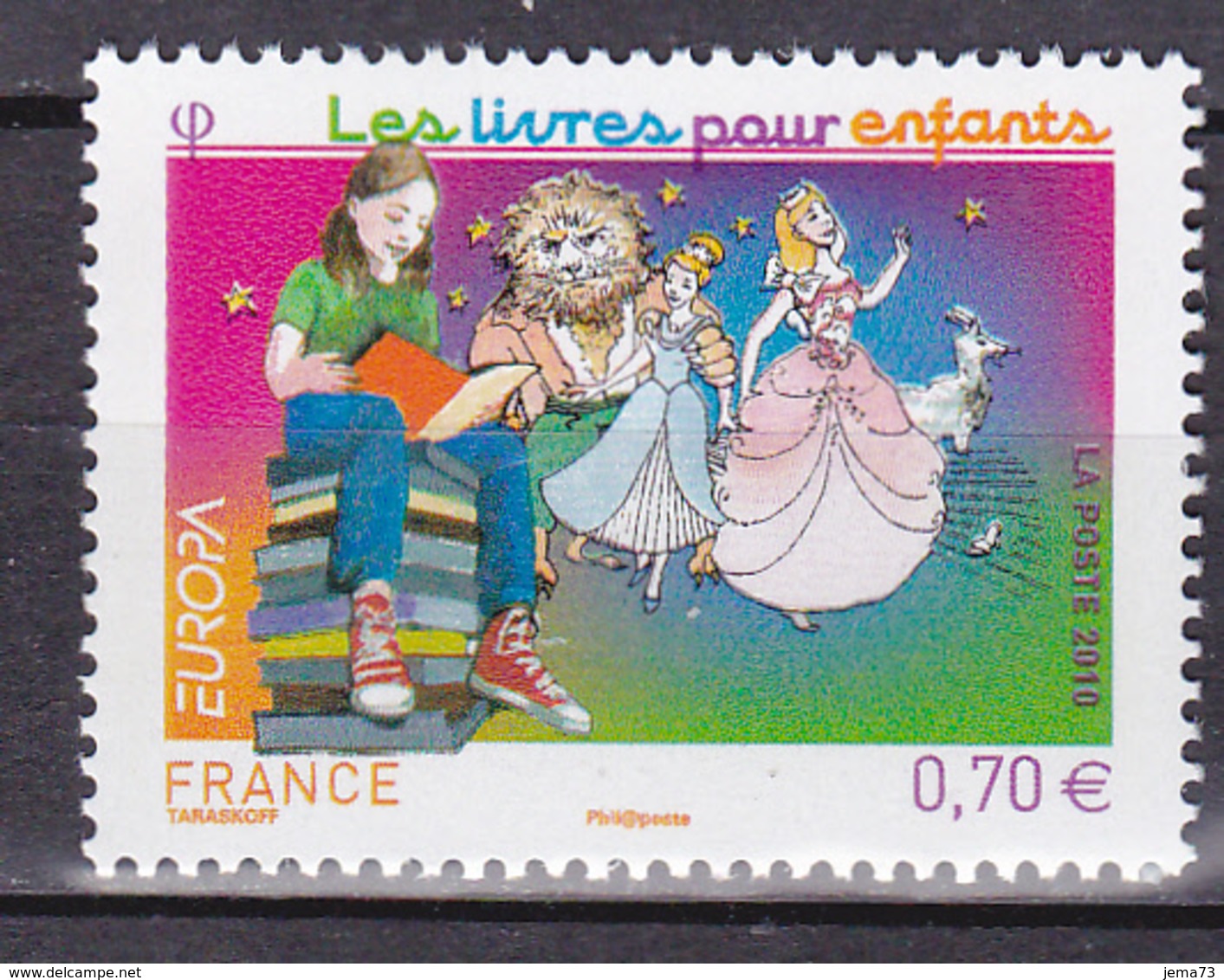 N° 4445 Europa 2010 Les Livres Pour Les Enfants: Timbvre Neuf Impeccable Sans Charnière - Neufs