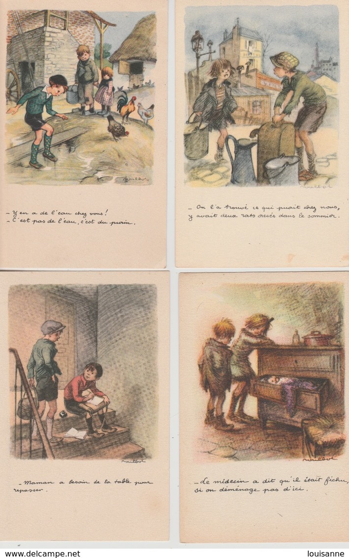 18 / 8 / 371. - LOT  DE. 20. CP. DESSINS. ENFANTS. POULBOT - Toutes Scanées - 5 - 99 Cartes