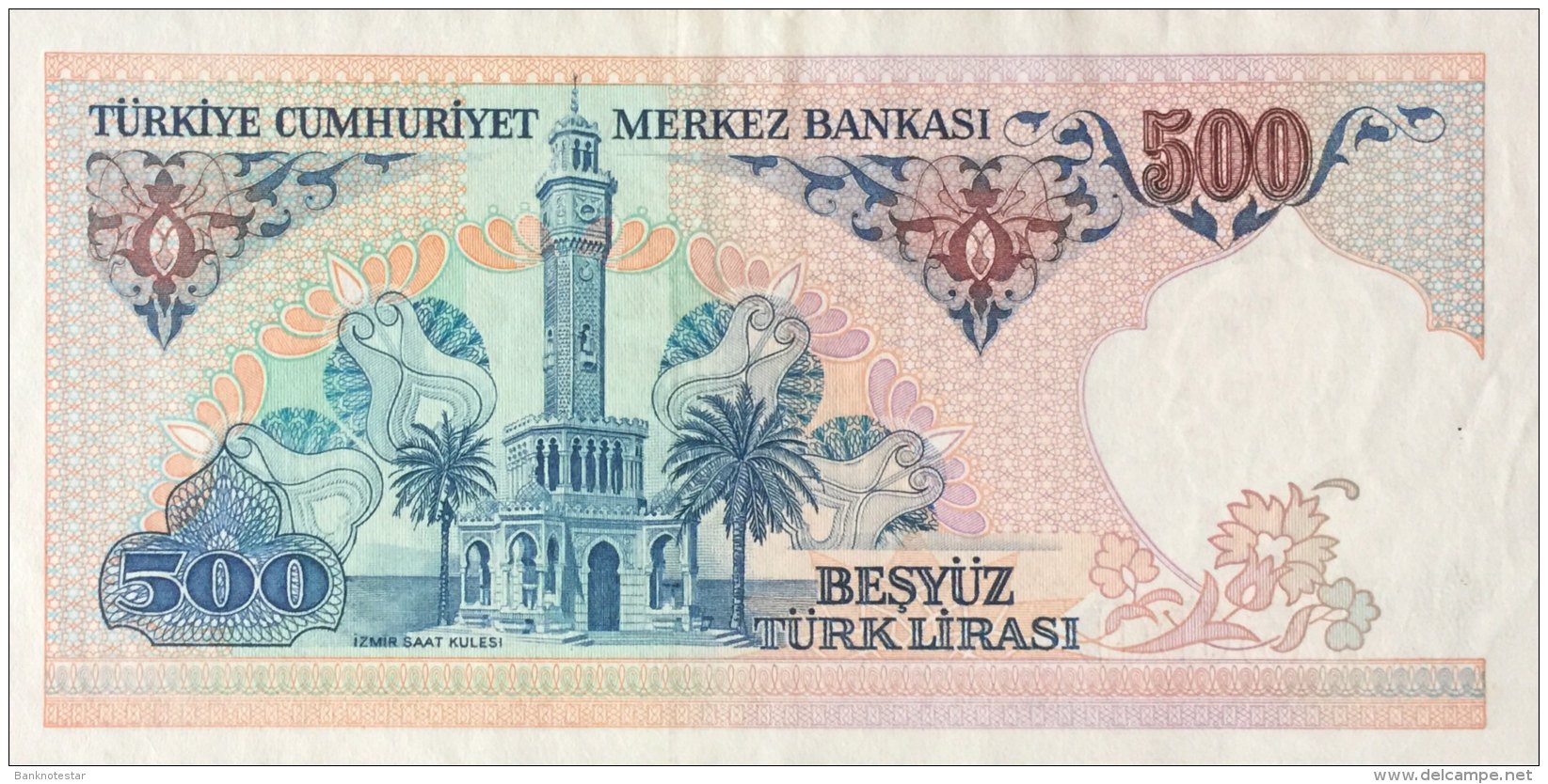 Turkey 500 Lirasi, P-195 (1983) - AU - Türkei