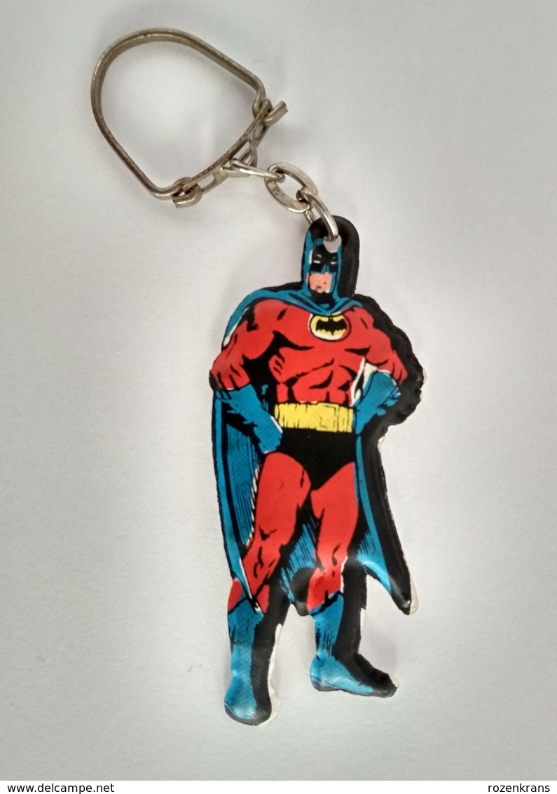 Old 1967 Keychain Sleutelhanger Porte-clé Strip Stripfiguur Cartoon Batman DC Comics Schlüsselanhänger - Porte-clefs