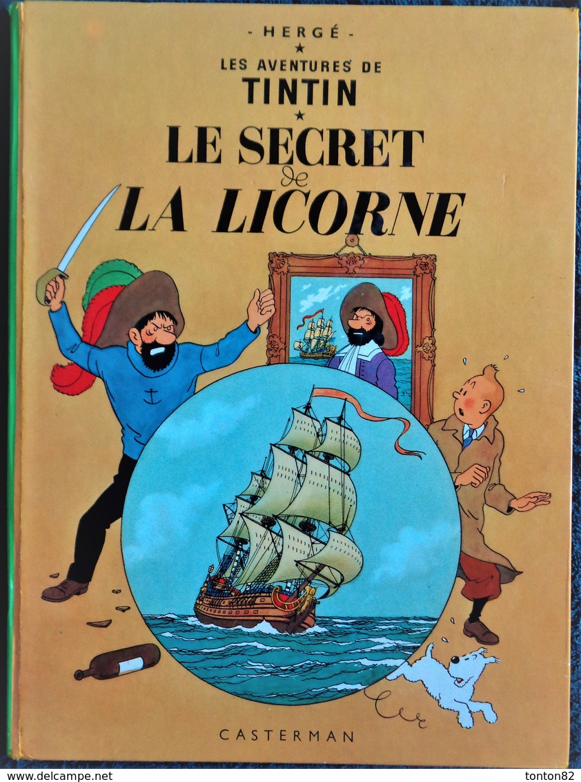 Hergé - TINTIN - Le Secret De La Licorne - ( 1971 ) . - Tintin