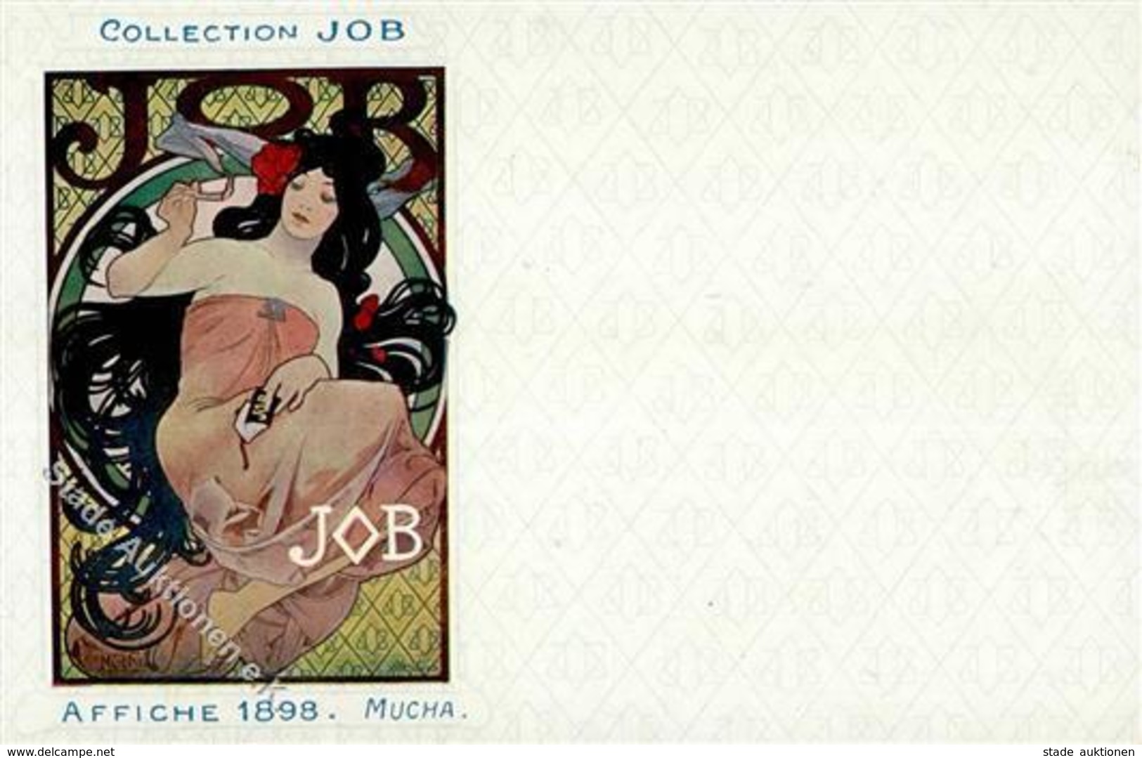 MUCHA Collection JOB Affiche 1898 I-II - Mucha, Alphonse