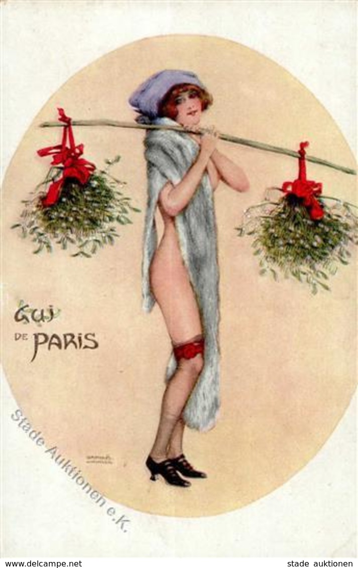 Kirchner, R. Le Gui De Paris Künstlerkarte I-II - Kirchner, Raphael