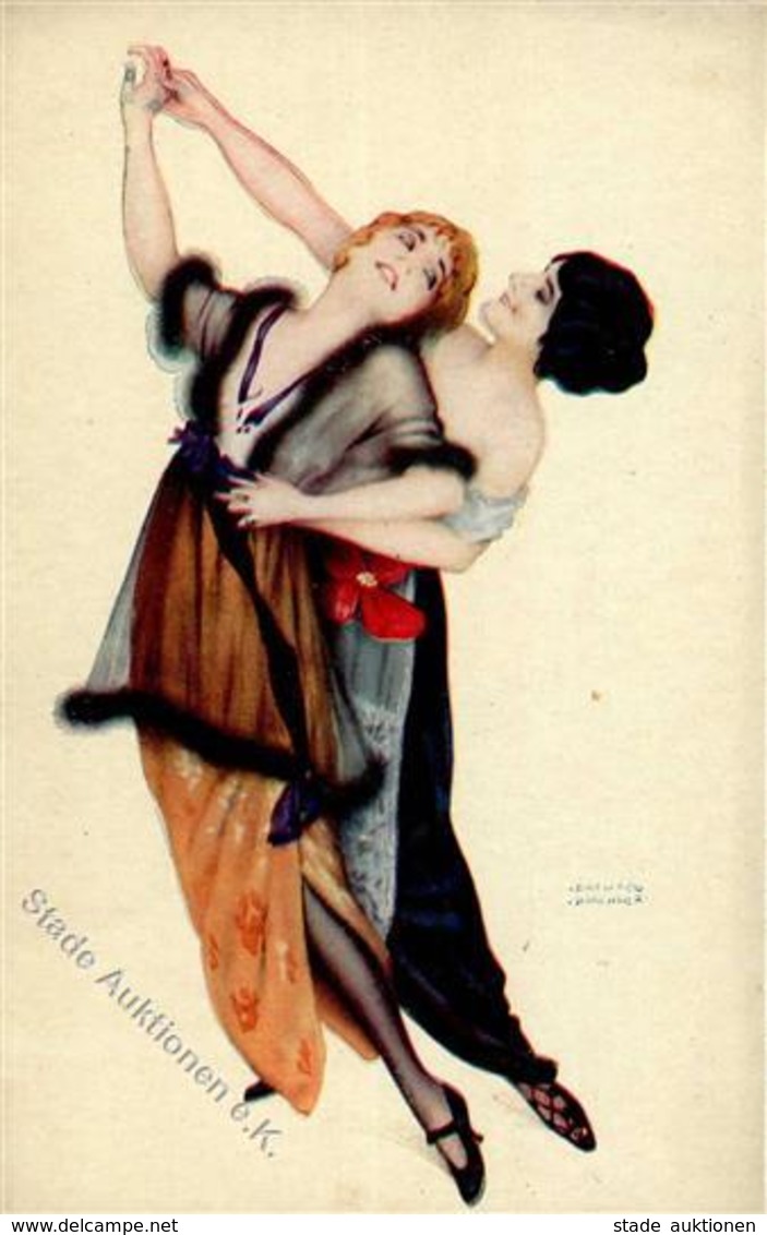 Kirchner, R. Tango Künstlerkarte I-II - Kirchner, Raphael