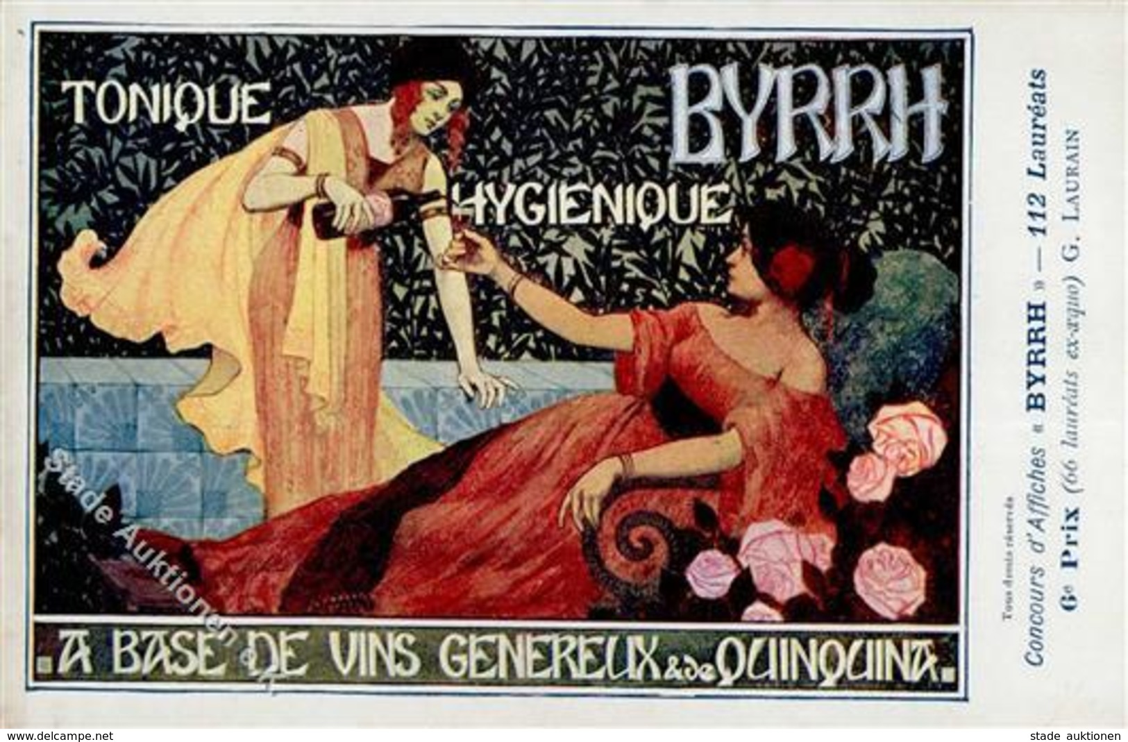 Collection BYRRH Sign. Laurain Künstlerkarte I-II - Non Classificati