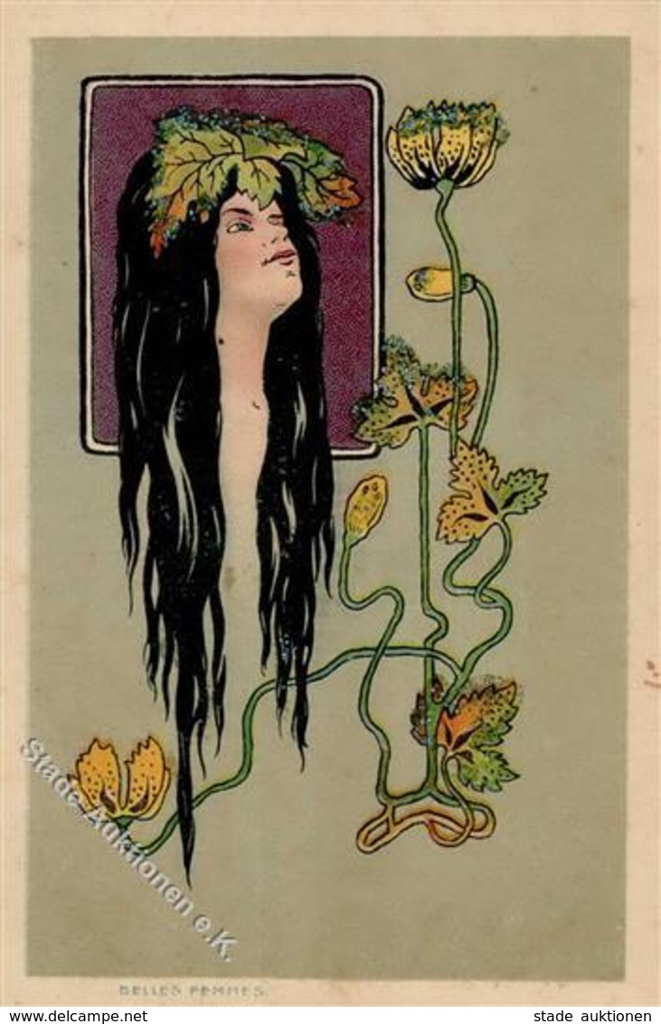 Jugendstil - BELLE FEMMES I-II Art Nouveau - Ohne Zuordnung