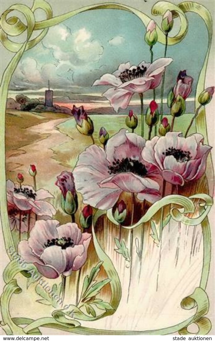 JUGENDSTIL - Blumen - Verlag Emile Storch I - Ohne Zuordnung