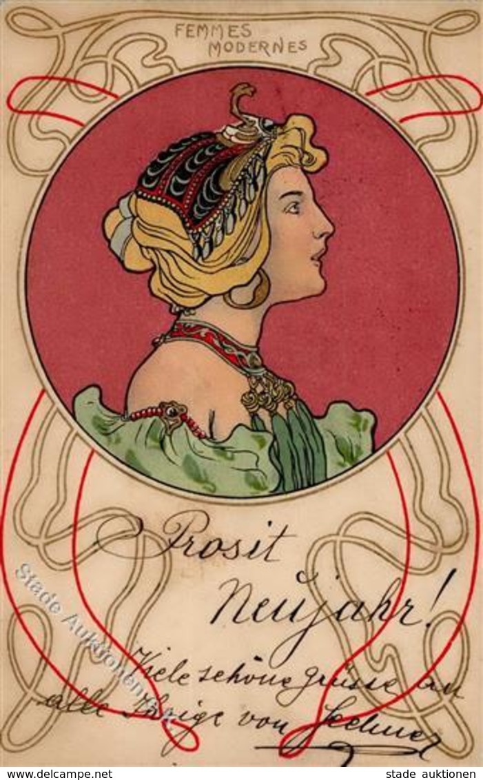 Jugendstil - FEMMES MODERNES - Marke Mängel I-II Art Nouveau - Non Classificati