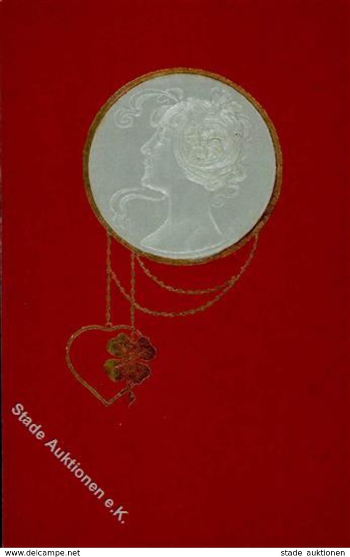 Jugendstil Frauen Prägedruck I-II Art Nouveau Femmes - Non Classificati