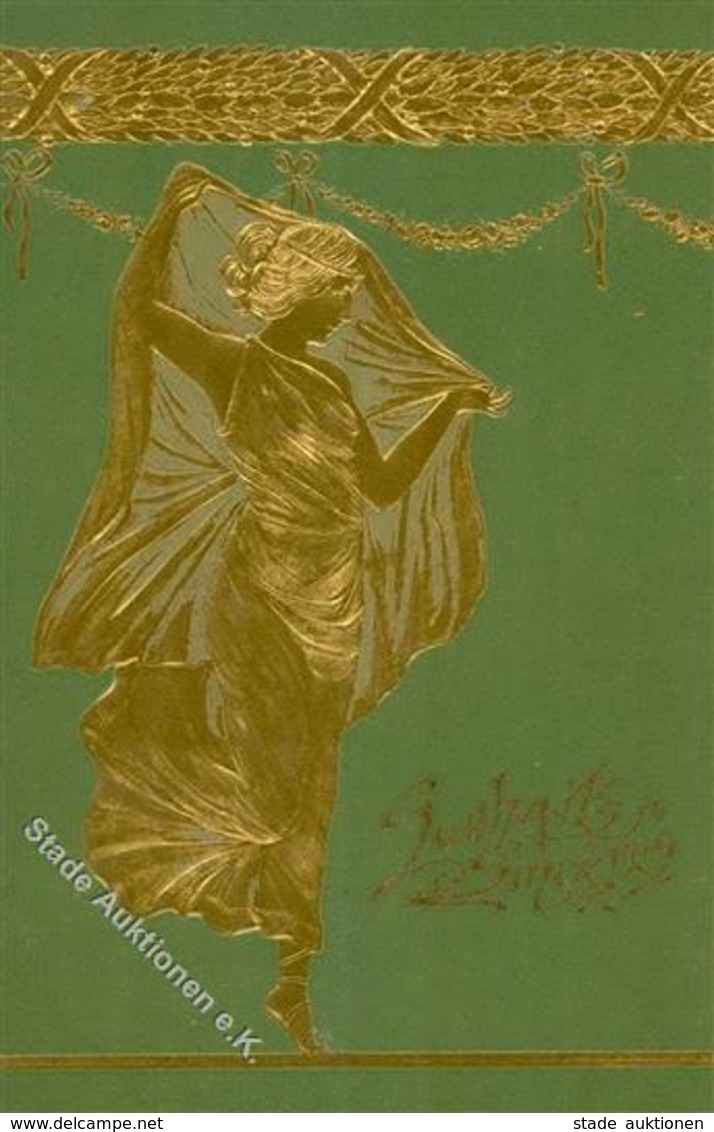 Jugendstil Frauen Prägedruck I-II Art Nouveau Femmes - Non Classificati