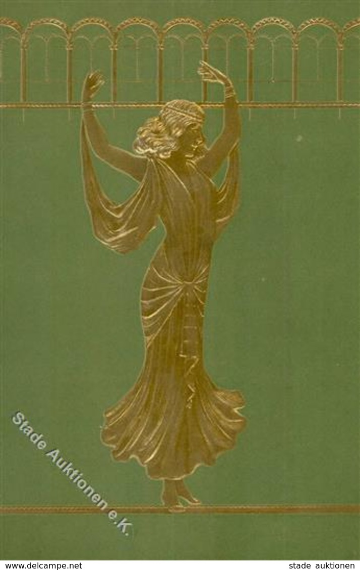 Jugendstil Frauen Prägedruck I-II Art Nouveau Femmes - Non Classificati