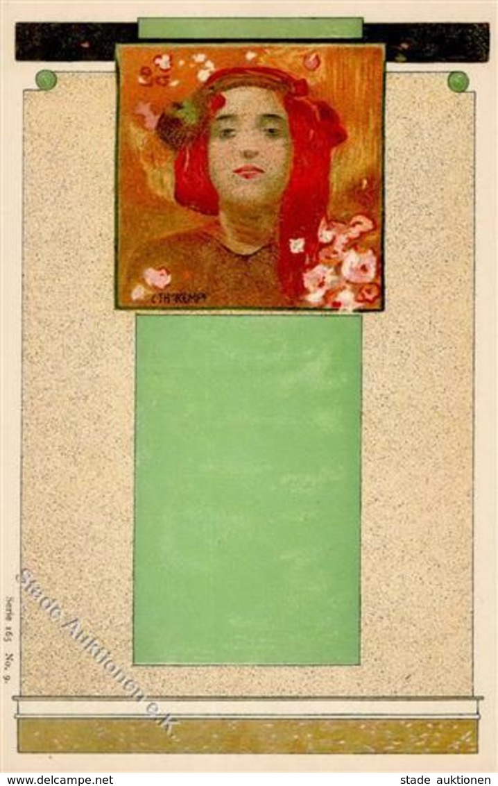 Kempf, G.Th.v. Frau Jugendstil I-II Art Nouveau - Ohne Zuordnung