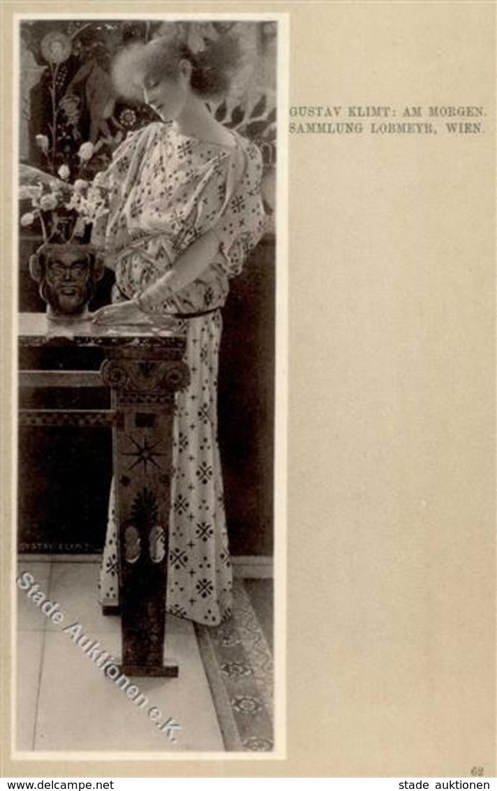 Klimt, Gustav Am Morgen Künstlerkarte I-II - Ohne Zuordnung