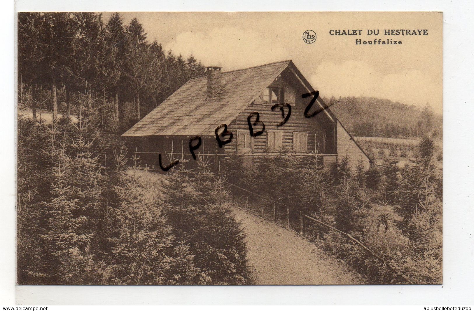 CPA - BELGIQUE - LUXEMBOURG - HOUFFALIZE - Chalet Du Hestraye - RARE - Houffalize