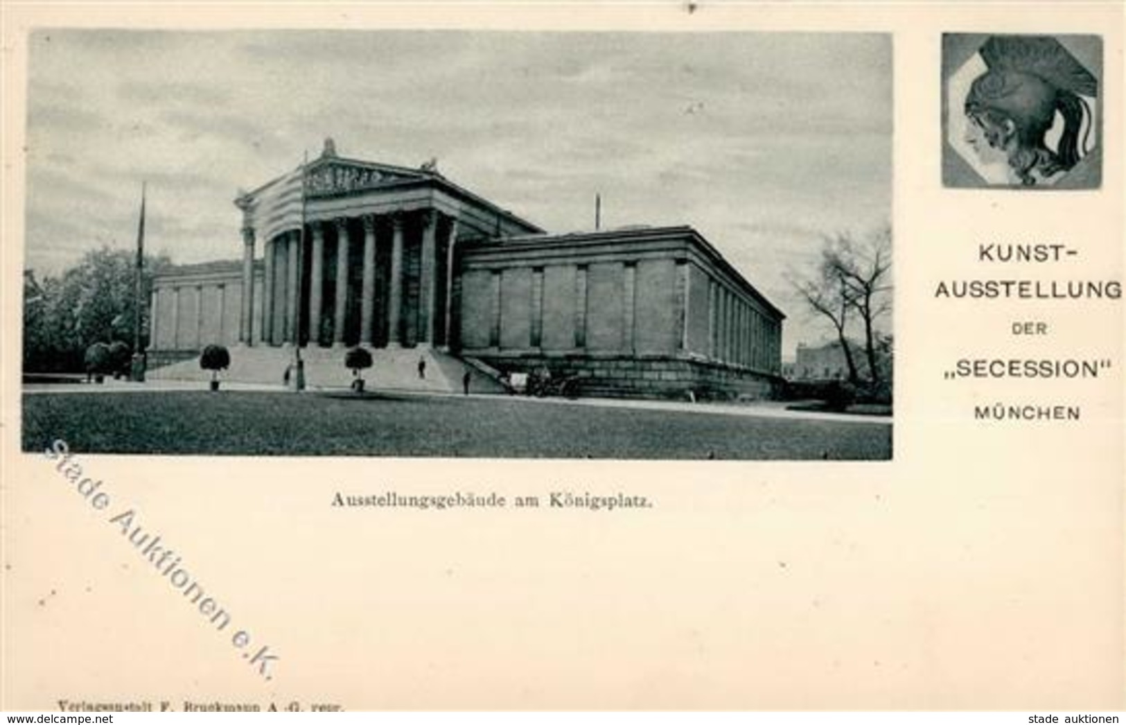 Secession München (8000) Kunstausstellung Künstlerkarte I-II - Non Classificati