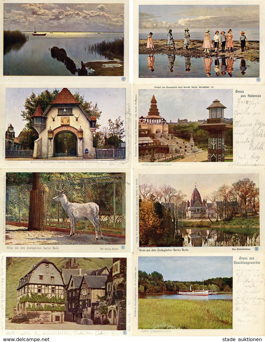 Verlag Miethe Partie Mit über 150 Ansichtskarten Um 1910 I-II - Non Classificati
