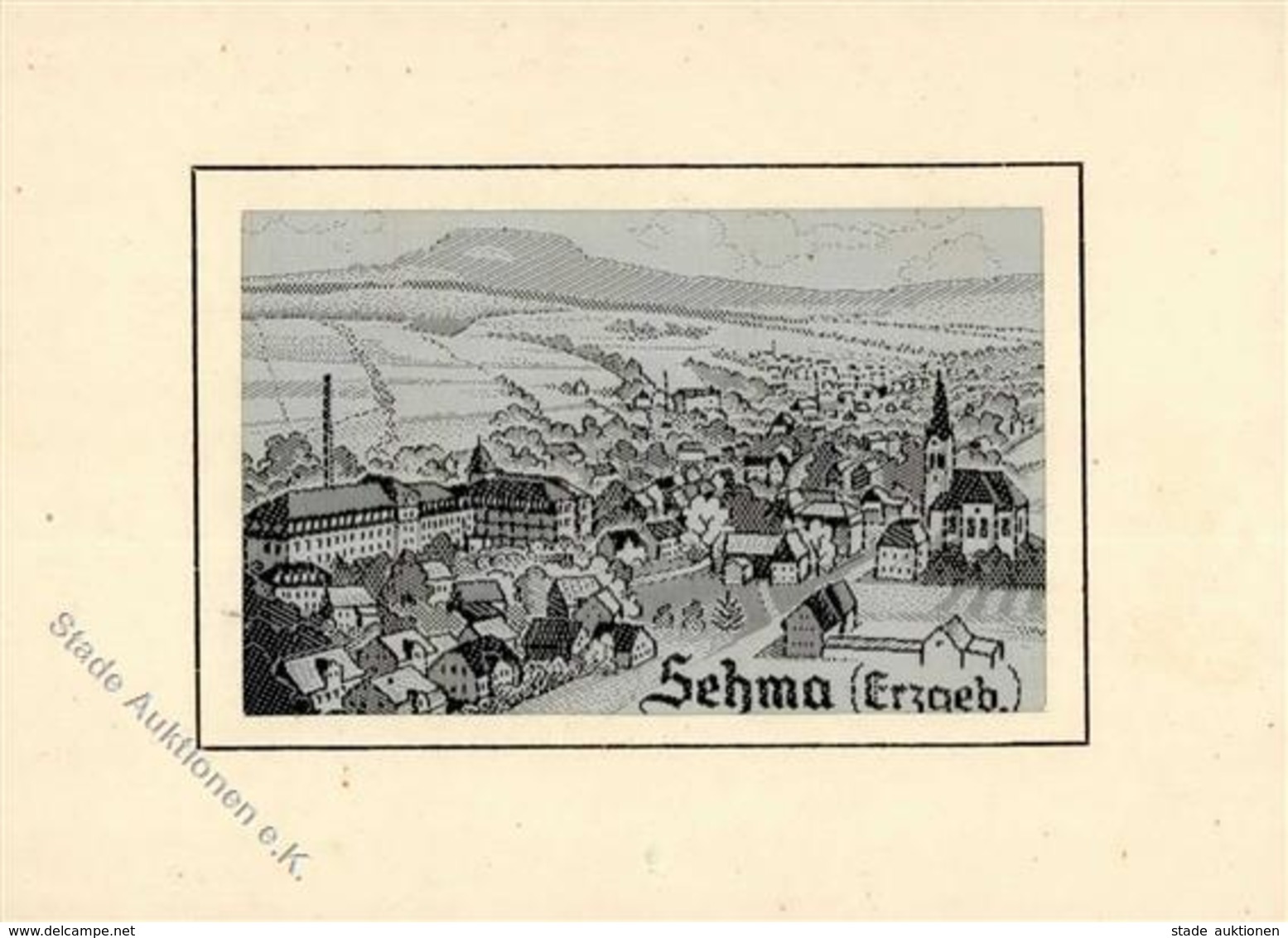 SEIDE (gewebt) - SEHMA,Erzgeb. I - Non Classificati