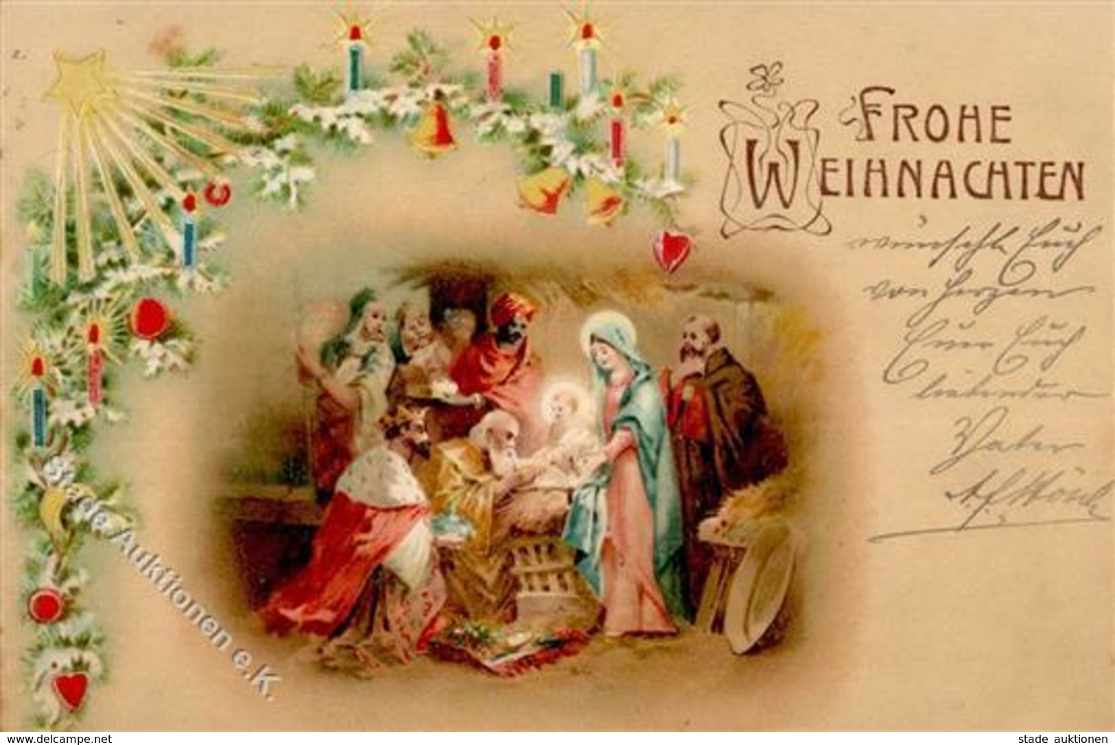 Halt Gegen Licht Weihnachten 1905 I-II Noel - Non Classificati