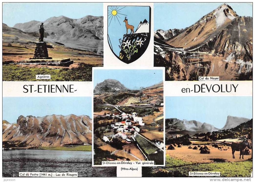 HAUTES ALPES  05  SAINT ETIENNE EN DEVOLUY  VUES MULTIPLES - Saint Etienne En Devoluy