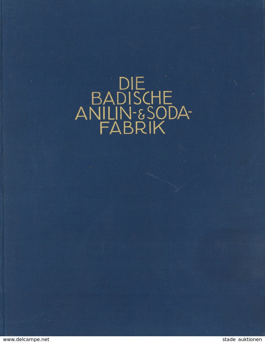 Werbung Buch Die Badische Anilin & Soda Fabrik (BASF) Ca. 1922 237 Seiten Sehr Viele Abbildungen II Publicite - Pubblicitari